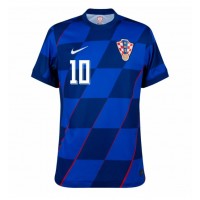 Maglia Calcio Croazia Luka Modric #10 Seconda Divisa Europei 2024 Manica Corta